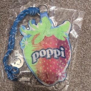 Poppi Strawberry Keychain/Luggage Tag